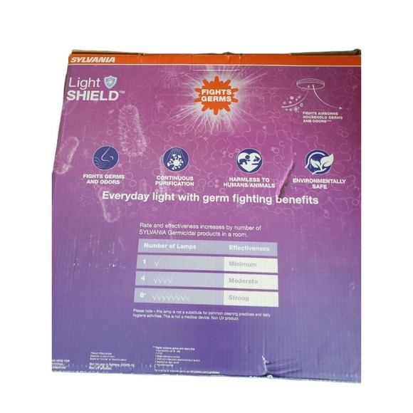 Sylvania 13" 120V 18W 100W White Integrated LED Dimmable Flush Mount 3500K - Picture 6 of 7